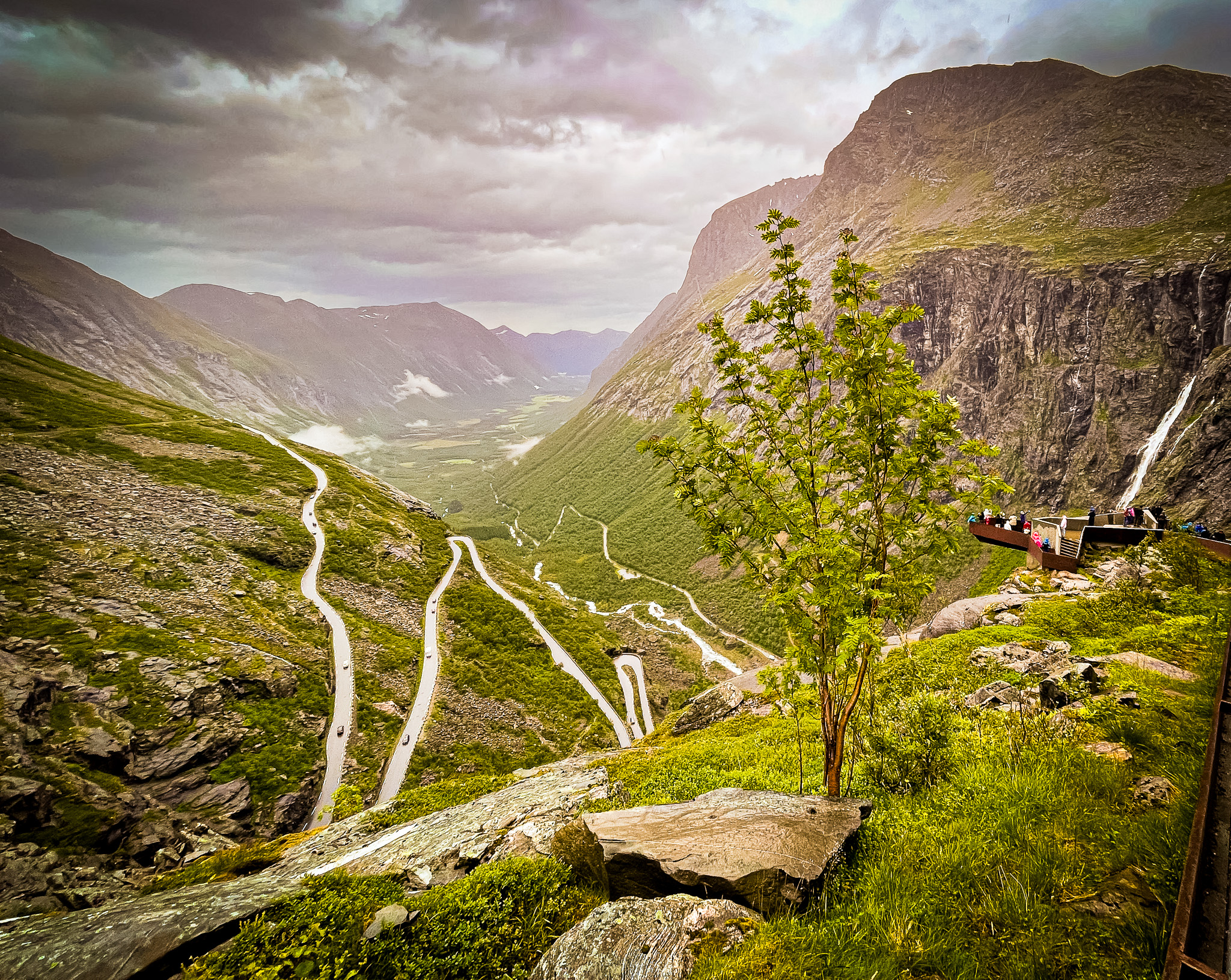Åndalsnes cruise port – Romsdalsfjord and mountain scenery Norway